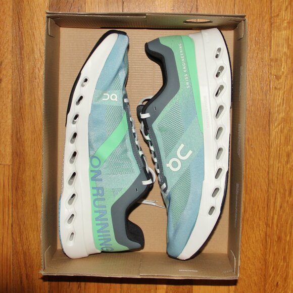 On Cloud Cloudsurfer Next Running Shoes Mens 11 14 Honeydew Ivory - Picture 7 of 7